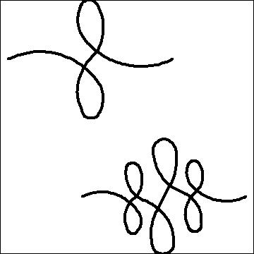(image for) p2p Squiggle and Diamond Squiggle-L00255*